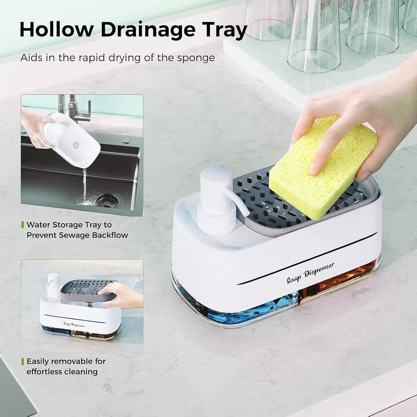 4-in-1 Soap Dispenser That Transforms Your Kitchen